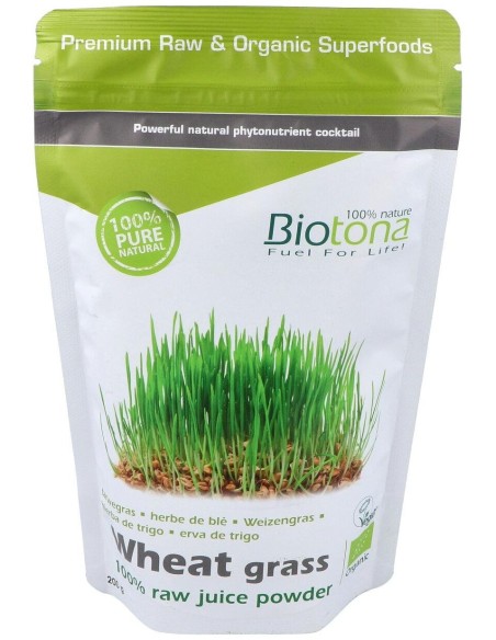 Wheat Grass Raw Jugo De Trigo 200Gr. Bio
