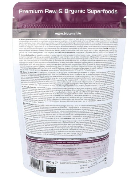 Maqui Raw 200Gr. Bio
