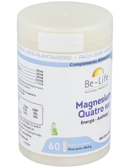 Magnesium Quatro 900 60Cap.