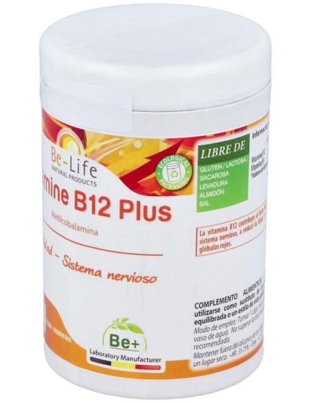 Be-Life Vitaminas B12 Plus 90 Cápsulas