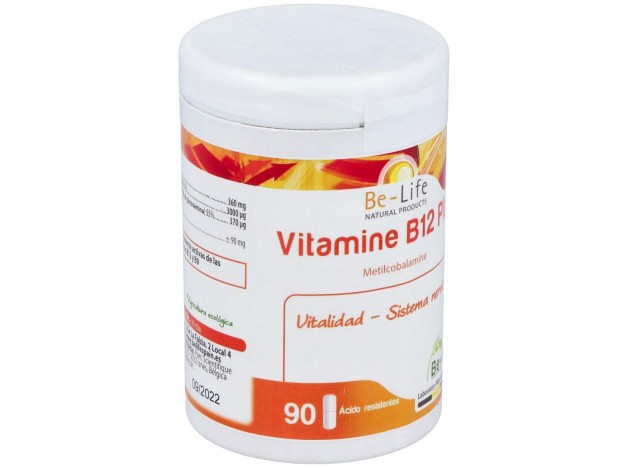 Be-Life Vitaminas B12 Plus 90 Cápsulas