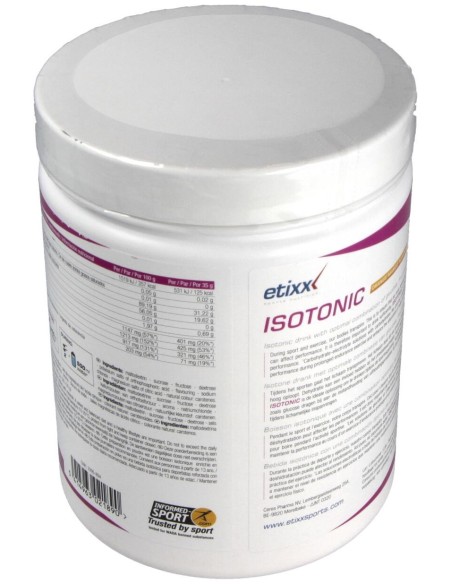 Etixx Isotonic Powder Naranja/Mango 1Kg.