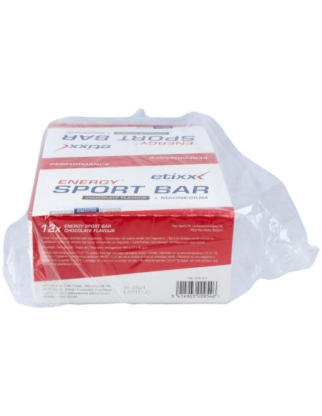 Etixx Energy Sport Bar Sabor Chocolate 12Uds