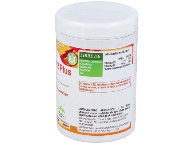 Be-Life Vitaminas B12 Plus 90 Cápsulas