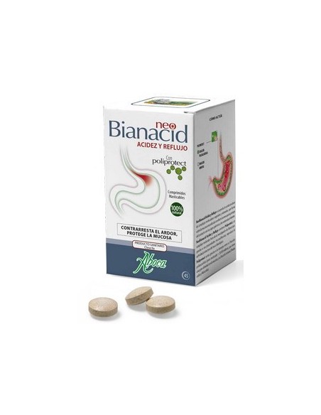 Neobianacid Acidez y Reflujo 45 Comp Masticables