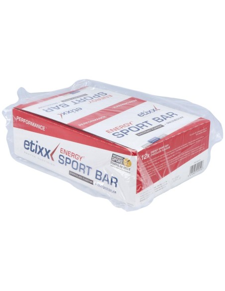 Etixx Energy Sport Bar Sabor Chocolate 12Uds