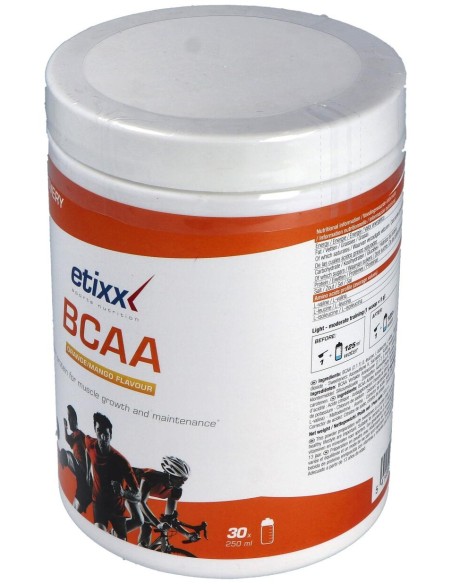 Etixx Bcaa Powder Sabor Naranja-Mango  300 Gr