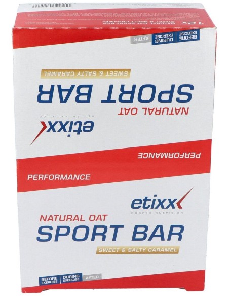 Etixx Sweet %26 Salty Oat Bar 12Barritas