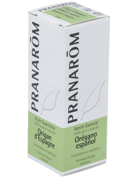 Pranarôm Aceite Esencial Orégano Español 5Ml