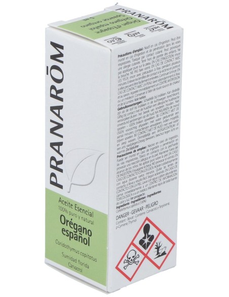 Pranarôm Aceite Esencial Orégano Español 5Ml
