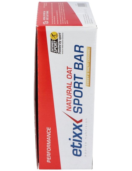 Etixx Sweet %26 Salty Oat Bar 12Barritas