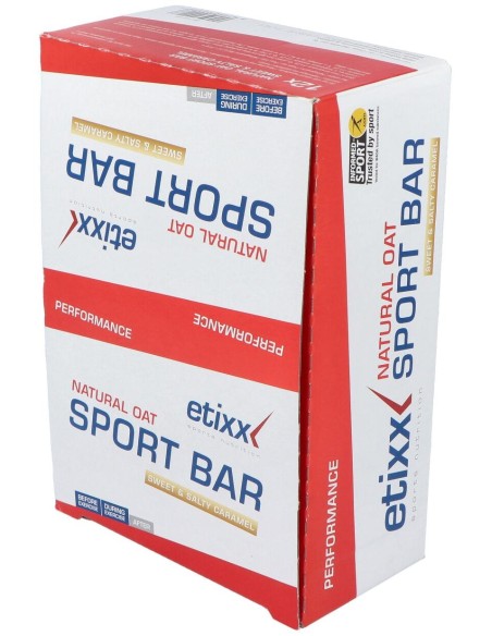 Etixx Sweet %26 Salty Oat Bar 12Barritas