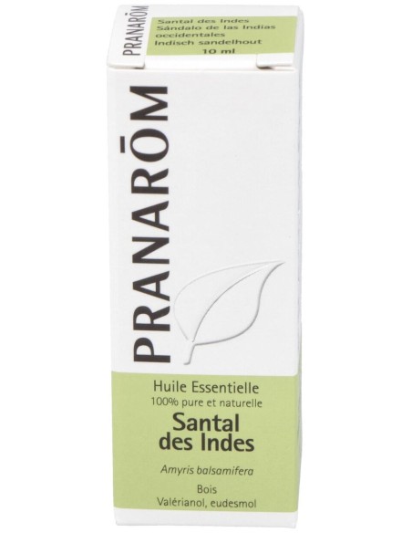 Pranarôm Aceite Esencial De Sándalo De Las Indias Occidentales 10Ml