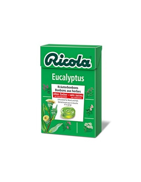 Ricola Caramelo Eucalipto Sin Azucar