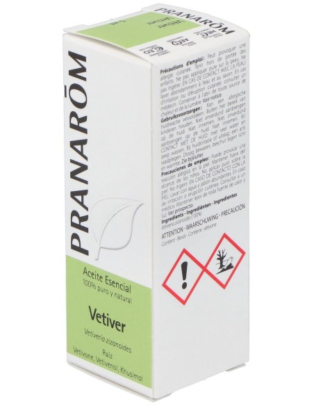 Pranarôm Aceite Esencial Vetiver   5 Ml