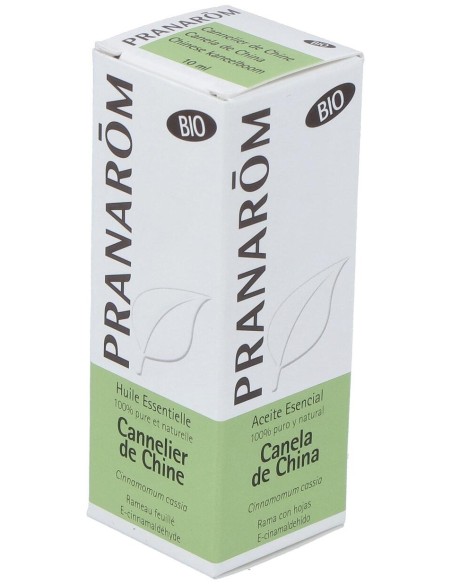 Pranarôm Bio  Aceite Esencial Canela De China 10Ml