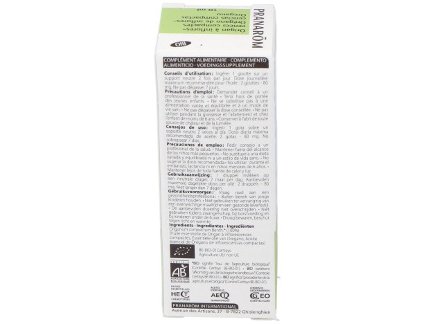Oregano Inflorescencias Comp.Ac. Esencial 10Ml.Bio