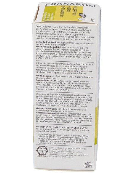 Pranarôm Aceite De Maceración Hipérico Bio 50Ml