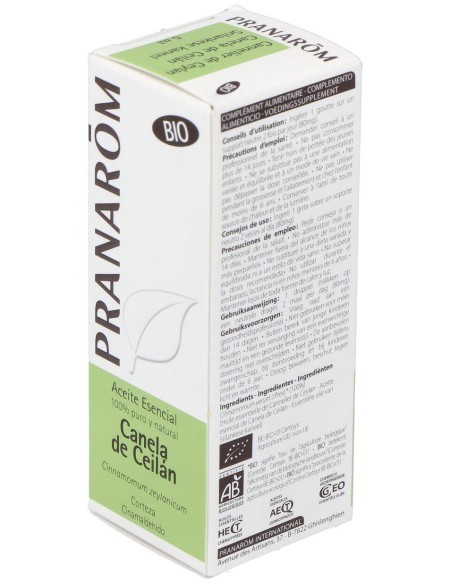 Canela De Ceylan Aceite Esencial Bio 5Ml.