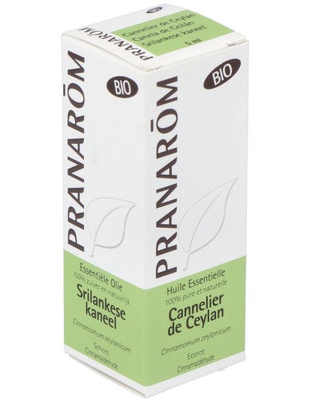 Canela De Ceylan Aceite Esencial Bio 5Ml.