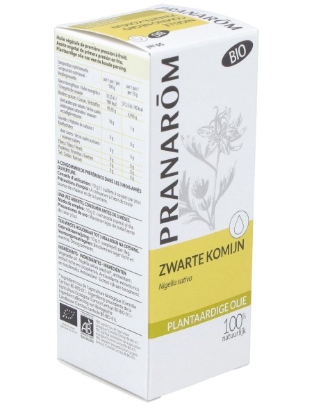 Pranarôm Aceite Vegetal Comino Negro Bio 50Ml