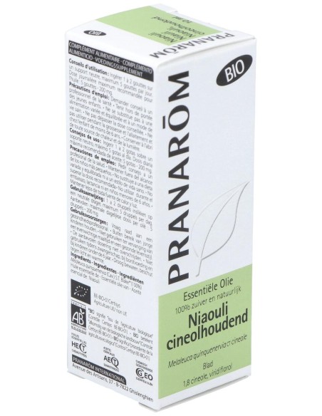 Pranarôm Aceite Esencial De Niaulí Qt Cineol Bio 10Ml