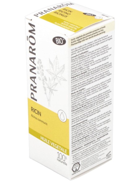 Pranarôm Aceite Vegetal Ricino Bio 50Ml