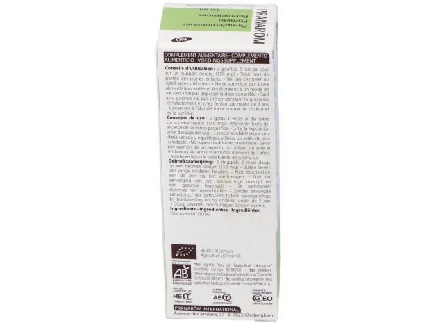 Pomelo Cascara Aceite Esencial Bio 10Ml.