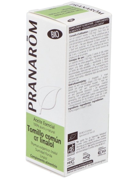 Pranarôm Bio Aceite Esencial De Tomillo Común Qt Linalol 5Ml