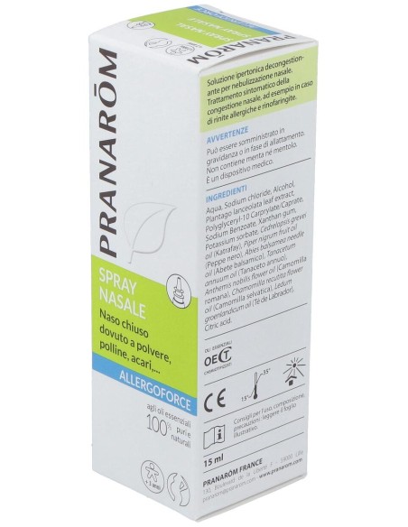 Pranarôm Allergoforce Spray Nasal Descongestionante 15Ml