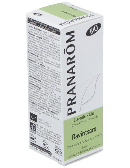 Pranarom Aceite Esencial Ravisntsara Bio, 10 Ml