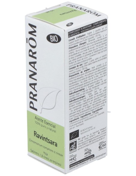 Pranarom Aceite Esencial Ravisntsara Bio, 10 Ml