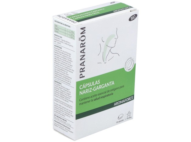 Pranarôm Aromaforce Cápsulas Nariz-Garganta Bio...