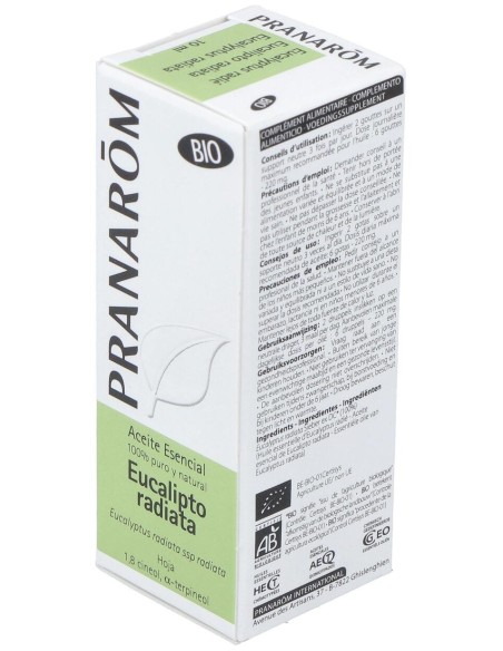 Pranarôm Aceite Esencial De Eucalipto Radiata Bio 10Ml