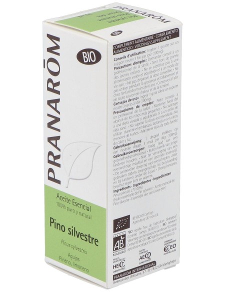 Pranarôm Aceite Esencial De Pino Silvestre Bio 10Ml