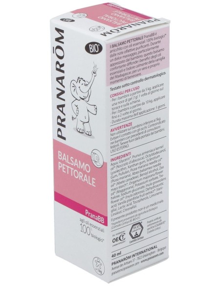 Pranabb Balsamo Pectoral Respiracion Facil 40Gr