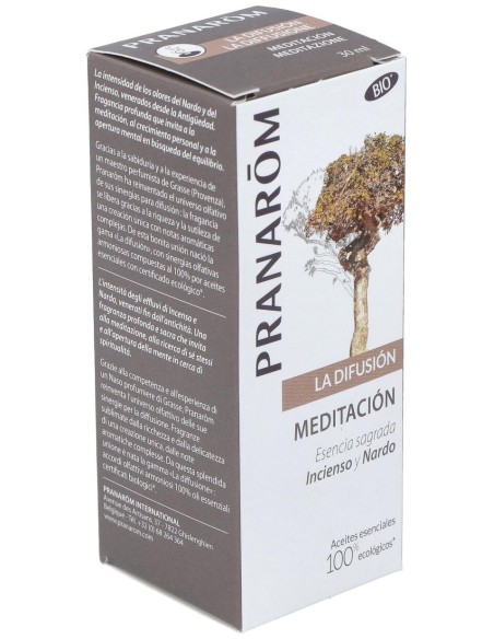 Pranarom Meditación Aceite Difusión, 30 Ml