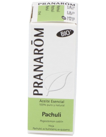 Patchuli (Pachuli) Hoja Aceite Esencial Bio 10Ml.