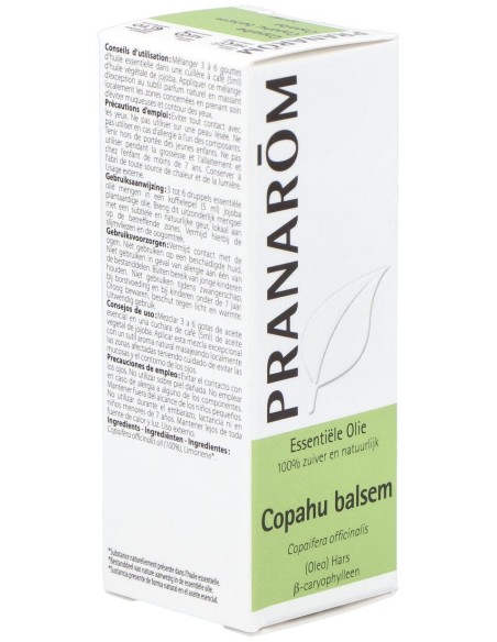 Pranarôm Aceite Esencial De Bálsamo De Copaiba 10Ml