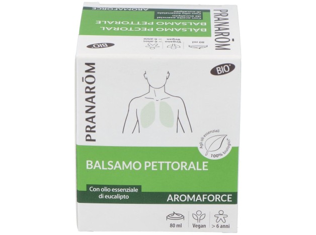 Pranarôm Aromaforce Bálsamo Pectoral Bio 80Ml
