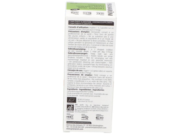 Lavanda Aceite Esencial Bio 30Ml.