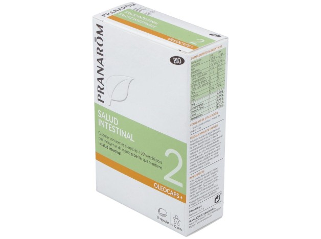 Pranarom Oleocaps+ 2 Salud Intestinal, 30 Cápsulas