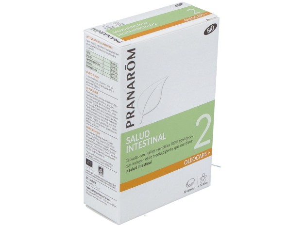 Pranarom Oleocaps+ 2 Salud Intestinal, 30 Cápsulas