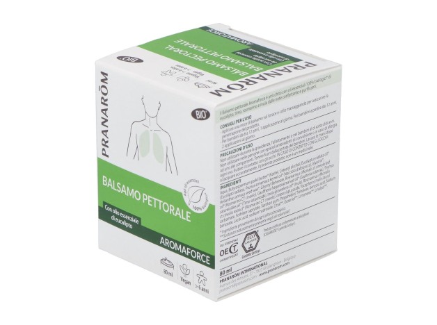 Pranarôm Aromaforce Bálsamo Pectoral Bio 80Ml