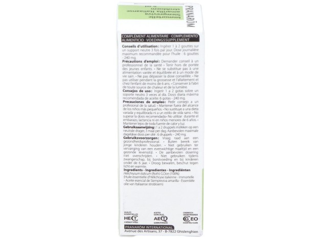 Siempreviva Amarilla Sumidad Florida 5Ml.