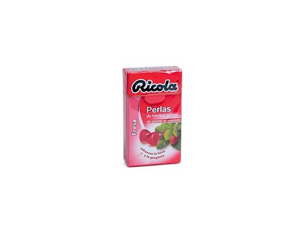 Ricola Perlas Fresa Sin Azucar