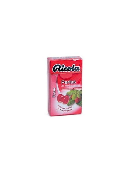 Ricola Perlas Fresa Sin Azucar