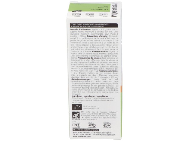 Citronn Zeste Pranarom He Bio 30Ml