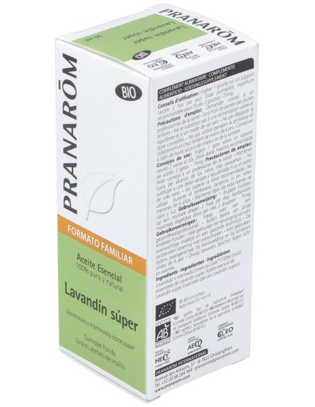 Lavandin Super Aceite Esencial Bio 30Ml.