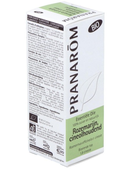 Pranarôm Aceite Esencial De Romero Qt Cineol Bio 10Ml